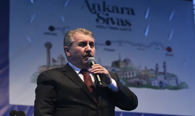 Destici ve Erbakan, Ankara-Sivas Hızlı Tren Hattı Açılış Töreni’nde konuştu Destici ve Erbakan, Ankara-Sivas Hızlı Tren Hattı Açılış Töreni’nde konuştu