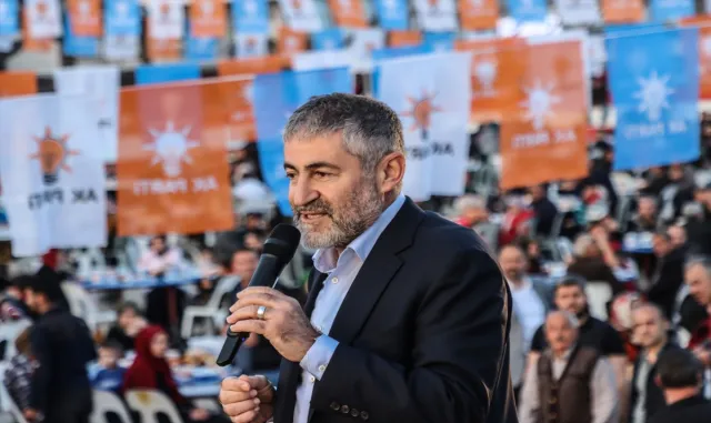 Hazine ve Maliye Bakanı Nebati, Mersin’de iftarda konuştu: Hazine ve Maliye Bakanı Nebati, Mersin’de iftarda konuştu: