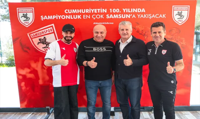 Hırvatistan Futbol Federasyonu Başkanı Davor Suker, Samsunspor’u ziyaret etti Hırvatistan Futbol Federasyonu Başkanı Davor Suker, Samsunspor’u ziyaret etti