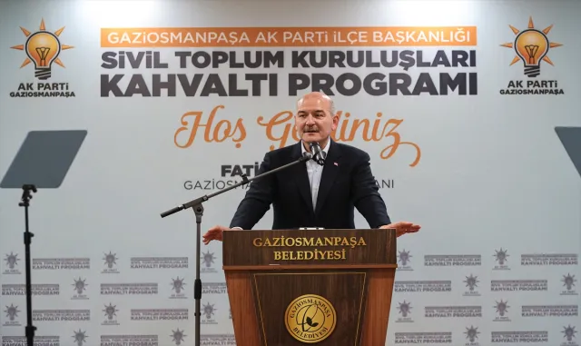 İçişleri Bakanı Soylu, Gaziosmanpaşa’da STK temsilcileri ve vatandaşlarla bir araya geldi: İçişleri Bakanı Soylu, Gaziosmanpaşa’da STK temsilcileri ve vatandaşlarla bir araya geldi: