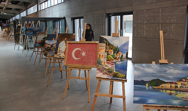Kayseri’de hükümlü ve tutuklulardan sergi Kayseri’de hükümlü ve tutuklulardan sergi