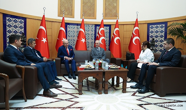 MHP’de DSP, AK Parti, BBP, Yeniden Refah Partisi ve CHP ile bayramlaşma MHP’de DSP, AK Parti, BBP, Yeniden Refah Partisi ve CHP ile bayramlaşma