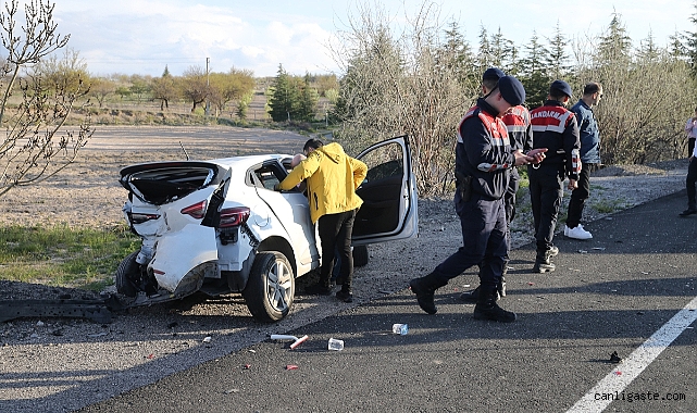 Nevşehir’de trafik kazası! 4 kişi yaralandı Nevşehir’de trafik kazası! 4 kişi yaralandı