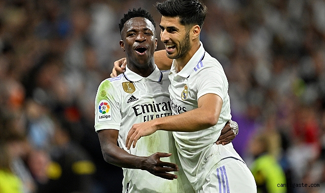Real Madrid - Celta Vigo karşılaşmasında Marco Asensio’dan gol sevinci Real Madrid - Celta Vigo karşılaşmasında Marco Asensio’dan gol sevinci