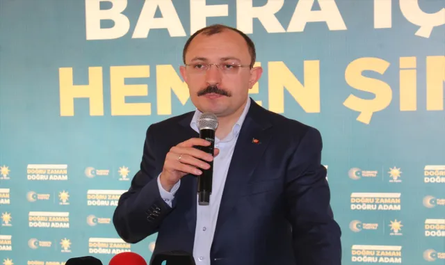 Ticaret Bakanı Muş, Samsun’da AK Parti teşkilat mensuplarıyla buluştu Ticaret Bakanı Muş, Samsun’da AK Parti teşkilat mensuplarıyla buluştu