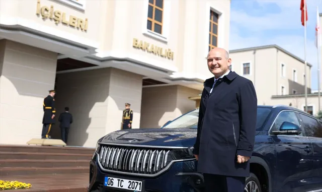 Togg, İçişleri Bakanlığının envanterine girdi Togg, İçişleri Bakanlığının envanterine girdi