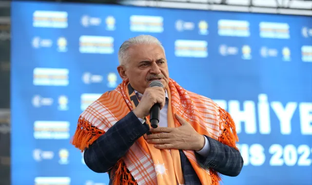 AK Parti Genel Başkanvekili Binali Yıldırım Muğla’da konuştu: AK Parti Genel Başkanvekili Binali Yıldırım Muğla’da konuştu: