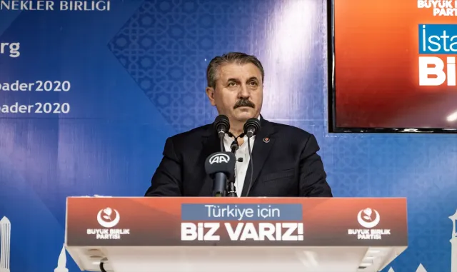 BBP Genel Başkanı Destici, İstanbul’da Vatandaşlarla Buluşma Programı’nda konuştu: BBP Genel Başkanı Destici, İstanbul’da Vatandaşlarla Buluşma Programı’nda konuştu: