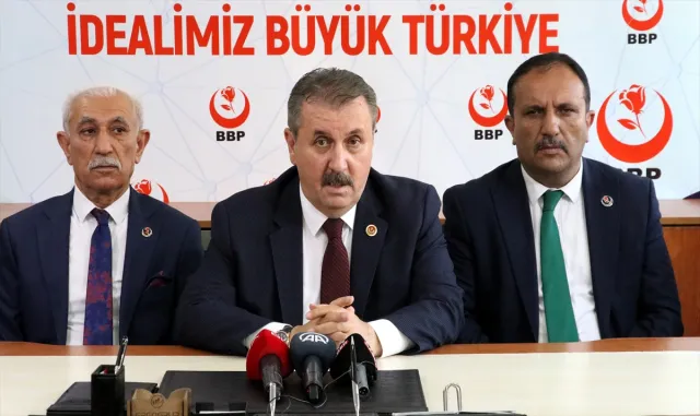 BBP Genel Başkanı Destici, Sivas’ta konuştu: BBP Genel Başkanı Destici, Sivas’ta konuştu: