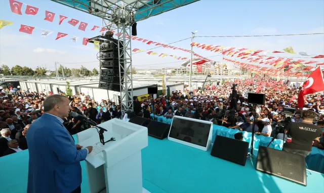 Cumhurbaşkanı Erdoğan Hatay’da vatandaşlara hitap etti: (2) Cumhurbaşkanı Erdoğan Hatay’da vatandaşlara hitap etti: (2)