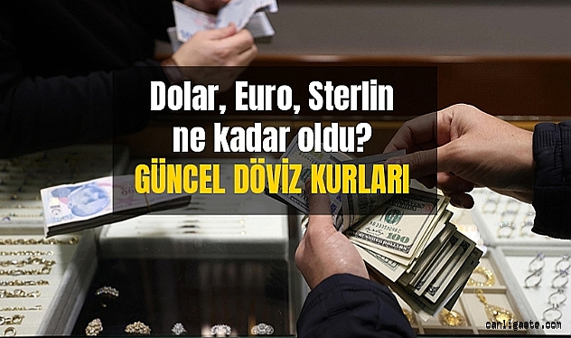 Döviz Kurları: Dolar ne kadar? Euro kaç TL? Sterlin kaç Lira oldu? (10 Mayıs 2023) Döviz Kurları: Dolar ne kadar? Euro kaç TL? Sterlin kaç Lira oldu? (10 Mayıs 2023)
