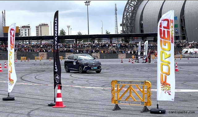 Kayseri’de Togg Drift Show Kayseri’de Togg Drift Show