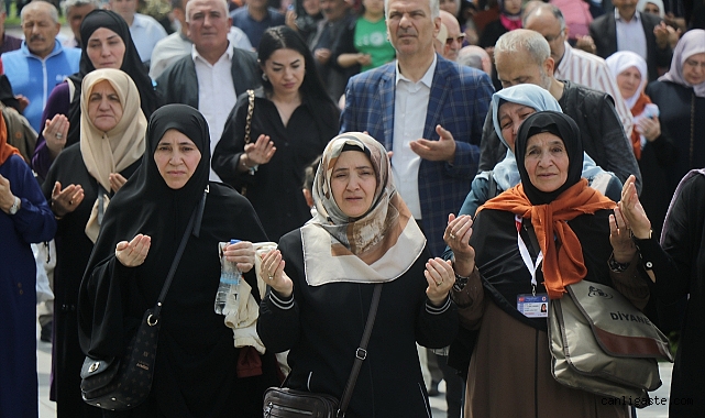 Kayseri’den kutsal topraklara yolculuk başladı Kayseri’den kutsal topraklara yolculuk başladı