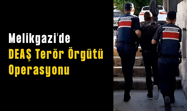 Kayseri jandarmasından DEAŞ Operasyonu Kayseri jandarmasından DEAŞ Operasyonu