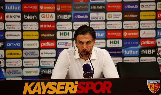 Kayserispor-Alanyaspor maçının ardından Kayserispor-Alanyaspor maçının ardından