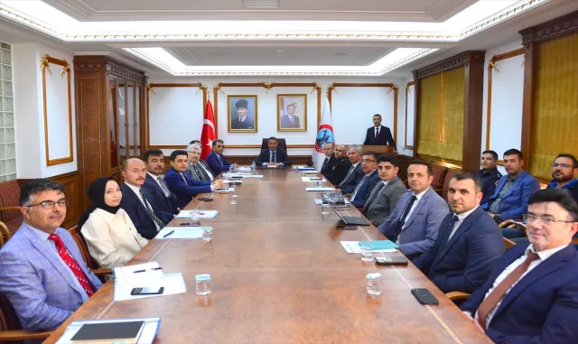 Kırşehir’de seçim güvenliği toplantısı yapıldı Kırşehir’de seçim güvenliği toplantısı yapıldı