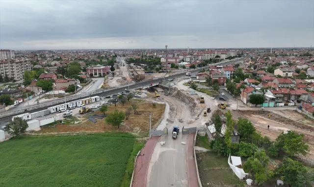 Konya’da Alparslan Türkeş Caddesi’nin açılışıyla Taşköprü Alt Geçidi’nin temel atma töreni yapıldı Konya’da Alparslan Türkeş Caddesi’nin açılışıyla Taşköprü Alt Geçidi’nin temel atma töreni yapıldı