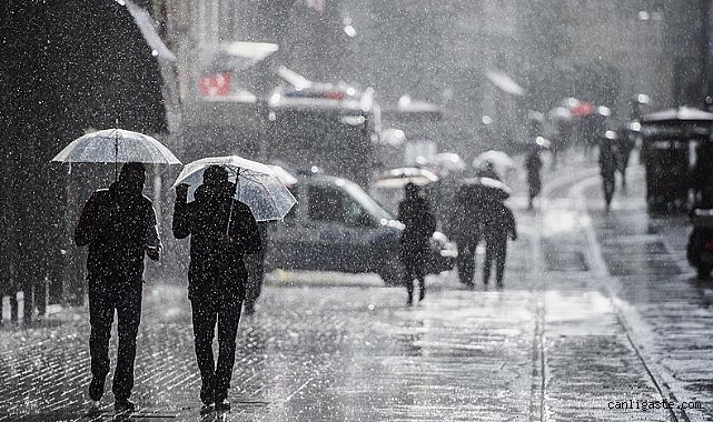 Meteorolojiden batı bölgelerine sağanak uyarısı Meteorolojiden batı bölgelerine sağanak uyarısı