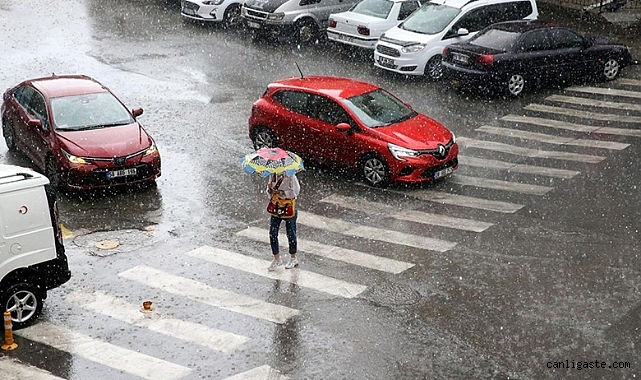 Meteorolojiden İç Anadolu için sağanak uyarısı! Meteorolojiden İç Anadolu için sağanak uyarısı!