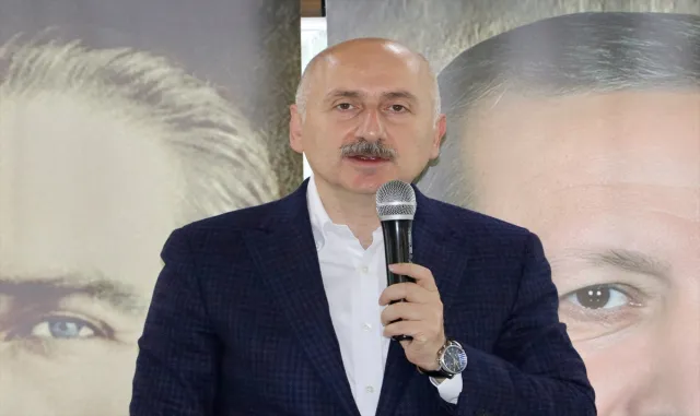 Ulaştırma ve Altyapı Bakanı Karaismailoğlu Trabzon’da konuştu: Ulaştırma ve Altyapı Bakanı Karaismailoğlu Trabzon’da konuştu: