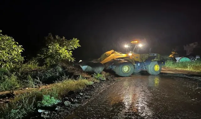 Akıncılar’da sağanak etkili oldu Akıncılar’da sağanak etkili oldu