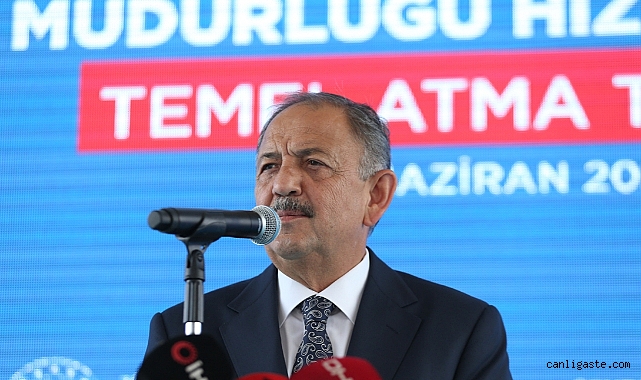 Bakan Özhaseki: Eski hatalara düşmeyeceğiz, fay üzerinde yapı yapılmasına izin vermeyeceğiz Bakan Özhaseki: Eski hatalara düşmeyeceğiz, fay üzerinde yapı yapılmasına izin vermeyeceğiz