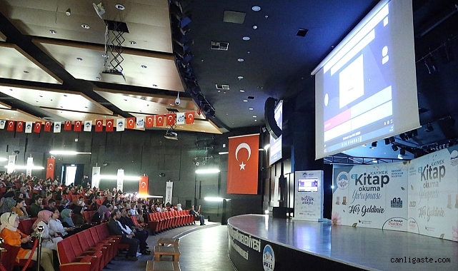 Kayseri’de KAYMEK’in kitap okuma yarışması Kayseri’de KAYMEK’in kitap okuma yarışması