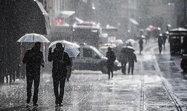 Kayseri ve çevre illere sağanak uyarısı Kayseri ve çevre illere sağanak uyarısı