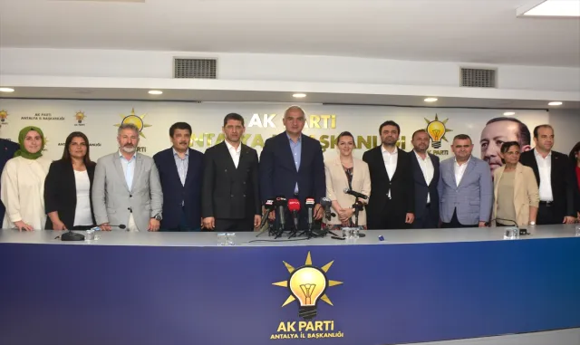 Kültür ve Turizm Bakanı Ersoy, Antalya’da konuştu: Kültür ve Turizm Bakanı Ersoy, Antalya’da konuştu: