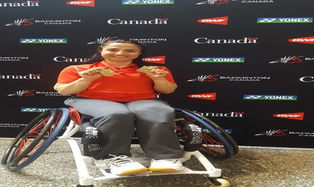 Milli para badmintoncu Emine Seçkin, Kanada’da 2 altın madalya kazandı Milli para badmintoncu Emine Seçkin, Kanada’da 2 altın madalya kazandı