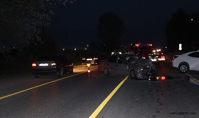 Sakarya’da feci kaza! 5 yaralı Sakarya’da feci kaza! 5 yaralı