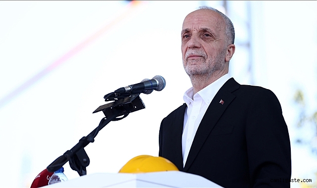 TÜRK-İŞ Genel Başkanı Atalay’dan asgari ücret açıklaması: Perşembeye kalmadan bitireceğimizi umut ediyorum TÜRK-İŞ Genel Başkanı Atalay’dan asgari ücret açıklaması: Perşembeye kalmadan bitireceğimizi umut ediyorum