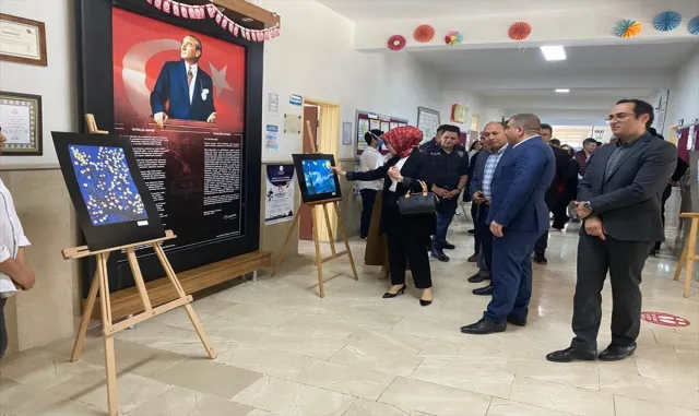 Ulaş’ta öğrenciler Hedef Projesi kapsamında resim sergisi açtı Ulaş’ta öğrenciler Hedef Projesi kapsamında resim sergisi açtı