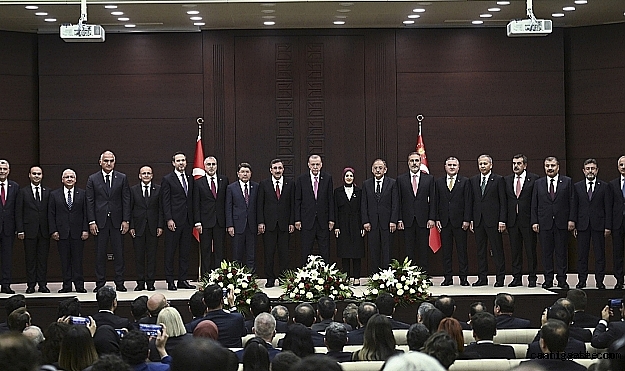 Yeni Cumhurbaşkanlığı Kabinesi ilk kez toplandı Yeni Cumhurbaşkanlığı Kabinesi ilk kez toplandı
