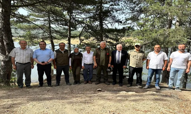 Başkan Yalçın ve Bölge Müdürü Başyiğit, Sorgun Tabiat Parkı’nda incelemelerde bulundu Başkan Yalçın ve Bölge Müdürü Başyiğit, Sorgun Tabiat Parkı’nda incelemelerde bulundu