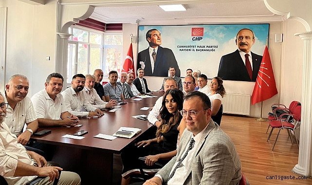 CHP Kayseri İl Başkanlığının yenilenen kadrosunda kimler var? CHP Kayseri İl Başkanlığının yenilenen kadrosunda kimler var?