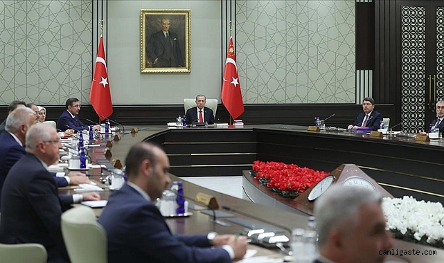 Cumhurbaşkanlığı Kabinesi toplandı Cumhurbaşkanlığı Kabinesi toplandı