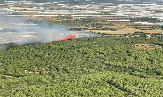 GÜNCELLEME - Antalya’nın Aksu ilçesinde çıkan orman yangını kontrol altına alındı GÜNCELLEME - Antalya’nın Aksu ilçesinde çıkan orman yangını kontrol altına alındı