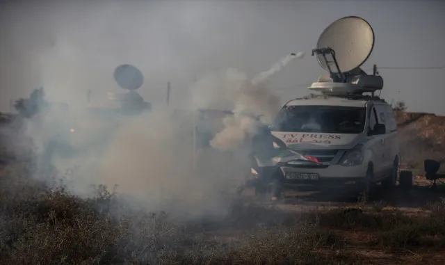 İsrail’in Cenin saldırıları, Gazze sınırında protesto edildi İsrail’in Cenin saldırıları, Gazze sınırında protesto edildi
