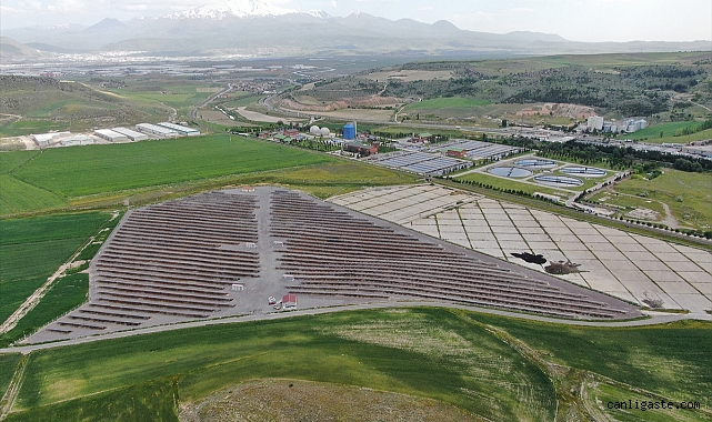 Kayseri’de çamurdan 5 milyon 100 bin kilovat elektrik üretildi! Kayseri’de çamurdan 5 milyon 100 bin kilovat elektrik üretildi!