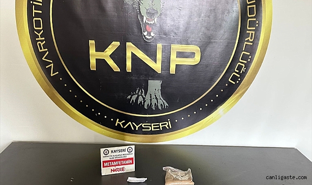 Kayseri’de uyuşturucu operasyonu: 1 gözaltı Kayseri’de uyuşturucu operasyonu: 1 gözaltı