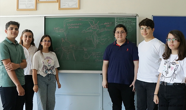Kayserili liseliler NASA’nın yarışmasına hazırlanıyor