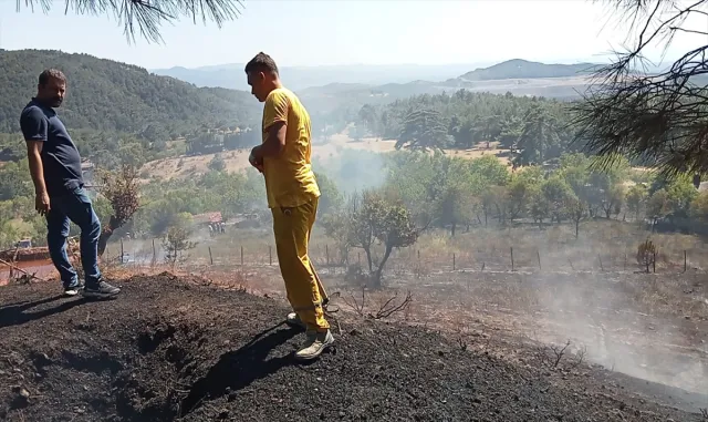 Kazdağları’nda çıkan yangın söndürüldü Kazdağları’nda çıkan yangın söndürüldü