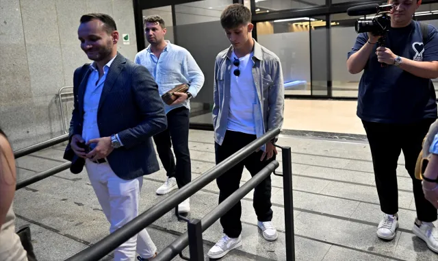 Real Madrid’in yeni transferi Arda Güler, Madrid’e geldi Real Madrid’in yeni transferi Arda Güler, Madrid’e geldi