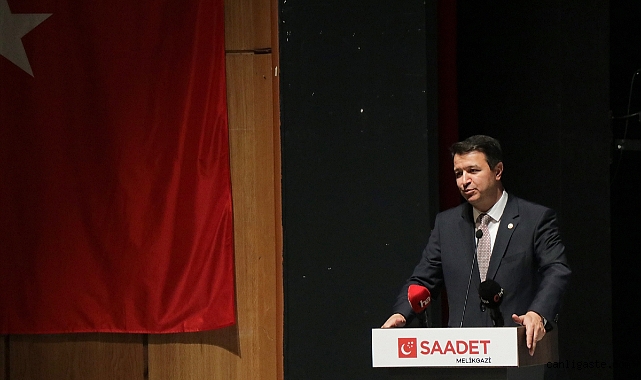 Saadet Partisi Kayseri 8. Melikgazi Olağan Kongresi’nden notlar Saadet Partisi Kayseri 8. Melikgazi Olağan Kongresi’nden notlar