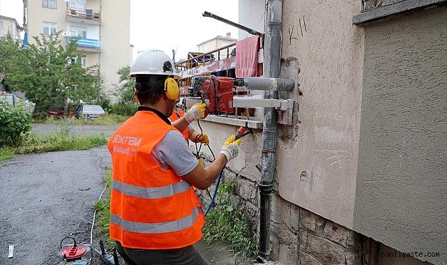 Talas’ta riskli yapılar için tespit çalışması başlatıldı Talas’ta riskli yapılar için tespit çalışması başlatıldı