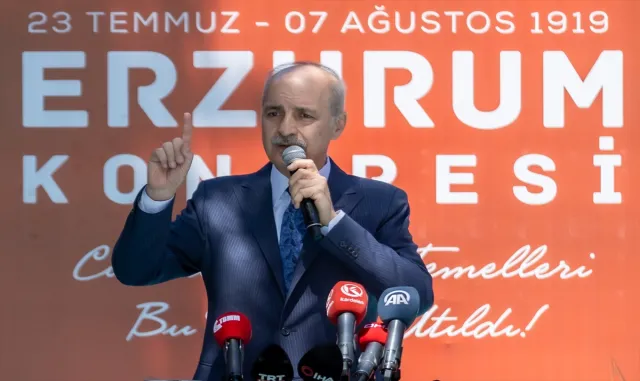 TBMM Başkanı Kurtulmuş, Erzurum Kongresi’nin 104. Yılı Kutlama Töreni’nde konuştu: (1) TBMM Başkanı Kurtulmuş, Erzurum Kongresi’nin 104. Yılı Kutlama Töreni’nde konuştu: (1)