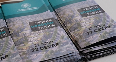 Yerinde Dönüşüm Projesi'ne yapılan başvuru sayısı 80 bin oldu