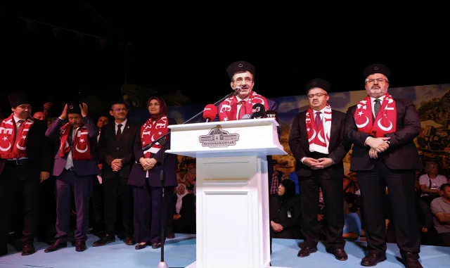 Cumhurbaşkanı Yardımcısı Yılmaz, Afyonkarahisar’daki "Zafer Haftası Kutlamaları"nda konuştu: Cumhurbaşkanı Yardımcısı Yılmaz, Afyonkarahisar’daki "Zafer Haftası Kutlamaları"nda konuştu: