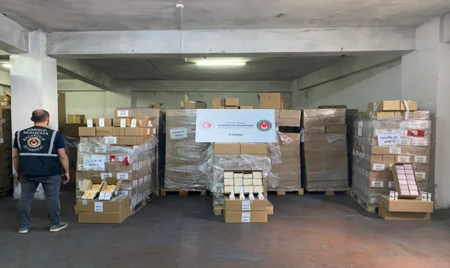 İstanbul’da 104 bin 706 kaçak güneş kremine el konuldu İstanbul’da 104 bin 706 kaçak güneş kremine el konuldu